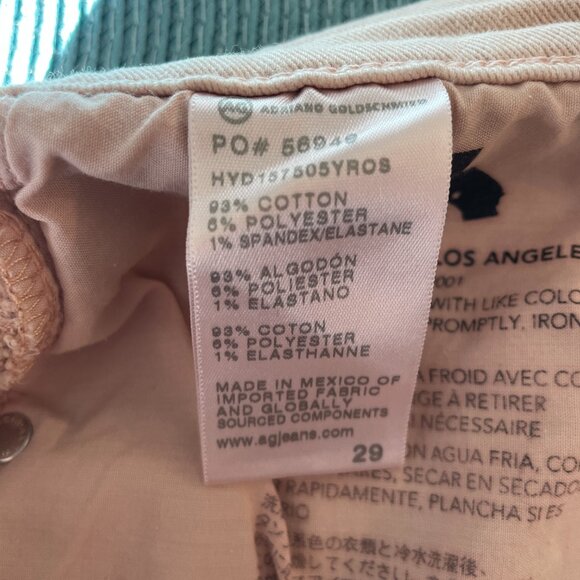 AG Adriano Goldschmied Ex-Boyfriend High Rise Slouchy Slim Jeans-Sz.29 - Picture 7 of 14